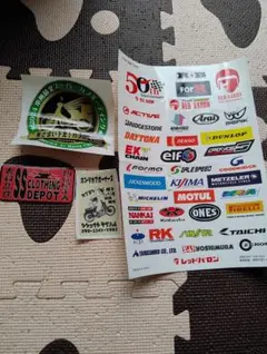 バイク関連ステッカーセット