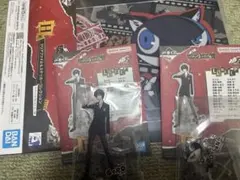 ペルソナ5ザ・ロイヤル　F賞　アクリルスタンド　主人公（ジョーカー）+モルガナ