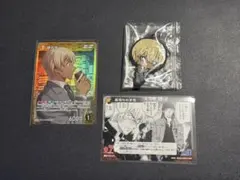 名探偵コナン コナンカードゲーム 安室透 レア ラバーストラップ ラバスト