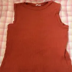 GU ジーユー Lサイズ レディース タンクトップ オレンジ 夏服 インナー
