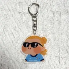 ワールドカップ サッカー選手 Haaland ハーランド アクリル キーホルダー