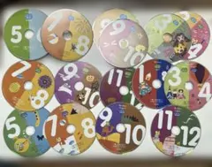 DVD　こどもちゃれんじ　ほっぷすてっぷじゃんぷ年少　年中　年長　14枚セット