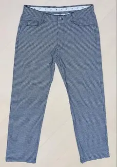 アシュワース　チェック柄 ストレッチパンツ