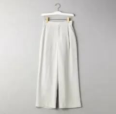 BEAUTY＆YOUTH BY ジョーゼットタックワイドパンツ グレー Sサイズ