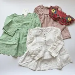 【新品有】90cm ブラウス カットソー まとめ売り セット