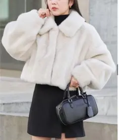 Chico ファーコート　ショートジャケット