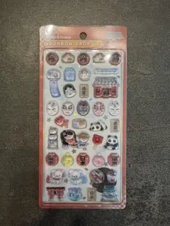 ボンボンドロップシール 和柄　東京観光