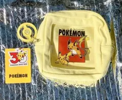 【新品】3coinsスリコ ポケモン ポーチ ミニポーチ ピカチュウ 3コインズ