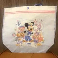 【香港ディズニー限定】ショッピングバッグ　Duffy and Friends