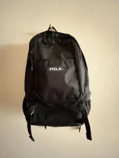 MILK. ブラック リュック ミルク