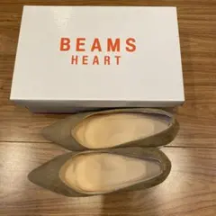 BEAMS スエード　パンプス