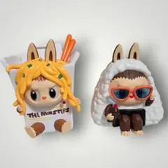 THE MONSTERS　ラブブワッキーマートフィギア2個セット