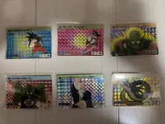 【希少】ドラゴンボール　PPカード 1988年 アマダ キラ6枚 カードダス
