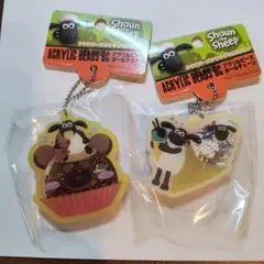 Shaun the Sheep アクリルキーホルダー 2個セット