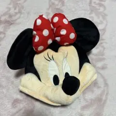 ミニー ぬいぐるみ帽子　ファンキャップ