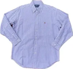 美品 RALPH LAUREN BLAKE ラルフローレン ストライプ シャツ