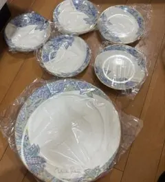 6点セット　ミラショーン プレートセット 大皿✖️1 小皿✖️5のサムネイル