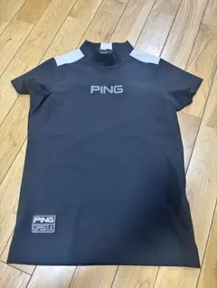 PING ピン 半袖 カットソー レディースシャツ モックネック Mのサムネイル