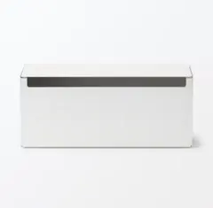 【美品】無印良品　スチールタップ収納箱のサムネイル