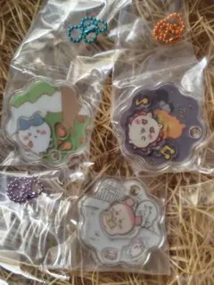 ちいかわ きゃらシャカチャームグミ キーホルダー ３種セット