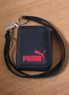 PUMA ブラック 二つ折り財布