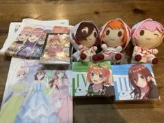 五等分の花嫁 ドレスイラストとぬいぐるみセット 1番くじ