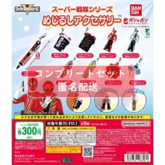 スーパー戦隊シリーズ めじるしアクセサリー　全９種セット　ガチャ