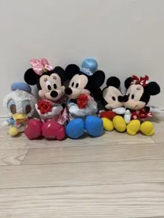 ディズニー ぬいぐるみ 5体セット ミッキー ミニー ドナルド まとめ売り