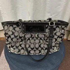 COACH/コーチハンド&ショルダーバッグシグネチャー キャンバス - メルカリ