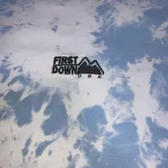 FIRST DOWN タイダイTシャツ Lサイズ
