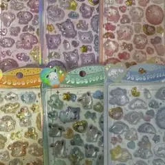 正規品 6種セット サンリオ うるちゅる ベビー うるちゅるポップシール