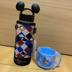新品未使用　アンバサダーホテル　ミッキーマウス タンブラー コップ付き