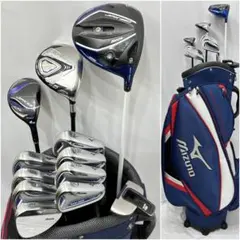 メンズ右利き初心者用　ミズノ　MIZUNO　ゴルフクラブセット　W-2660