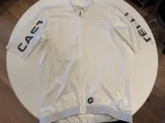 【美品】CASTELLI カステリ 半袖ジャージ XL アイボリー/グレーのサムネイル