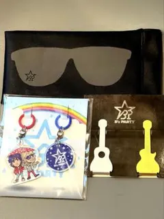 B'z アンブレラマーカー、サングラスケース、ギター型クリップのサムネイル