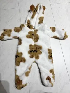 ロンパース　もこもこ　防寒　くま　韓国子供服