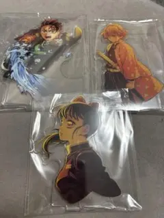 劇場版鬼滅の刃　炭治郎 善逸 カナヲ アクリルスタンド