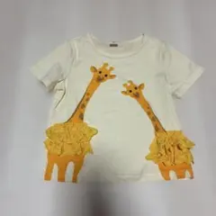 SHEIN キリン柄 Tシャツ 5Y 100