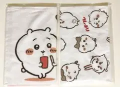ポッポコラボ　ちいかわ　イトーヨーカドー　フェイスタオル　新品未使用　2枚セット