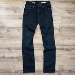 スキニーフィット 　TOMMY HILFIGER ブラックデニム 　ストレッチ