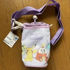 【新品·未使用】ポケットモンスター 水筒カバー パープル ,9*16*9サイズのサムネイル