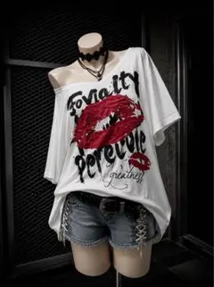 グラフィックTシャツ ビッグシルエット ギャル Y2K 00sのサムネイル