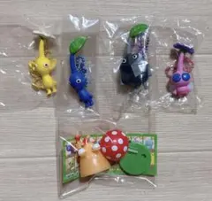 ピクミン マスコット&フルーツグミ２ 4つセット　& チョコエッグ　チャッピー