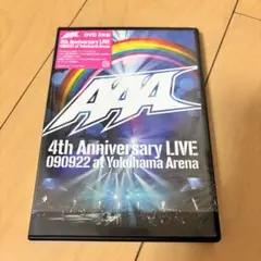 AAA 4周年 ライブDVD
