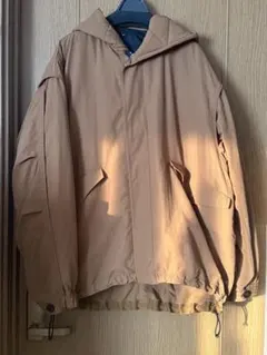 ブラウン フード付き マウンテンパーカー