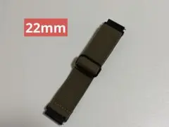 【22mm幅】スマートウォッチ ナイロンバンド121503 グリーン