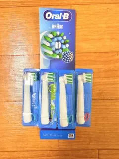 Oral-B BRAUN 電動歯ブラシ替えブラシ 4本入