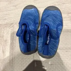 青 サンダル17cm