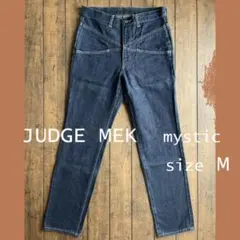 JUDGEMEK テーパードデニム Ｍサイズ／mystic、スリム、ユニセックスのサムネイル