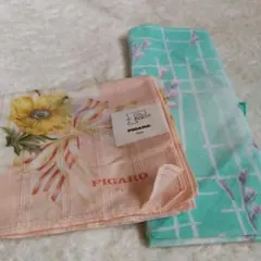 新品！レディース　ハンカチ2枚セット